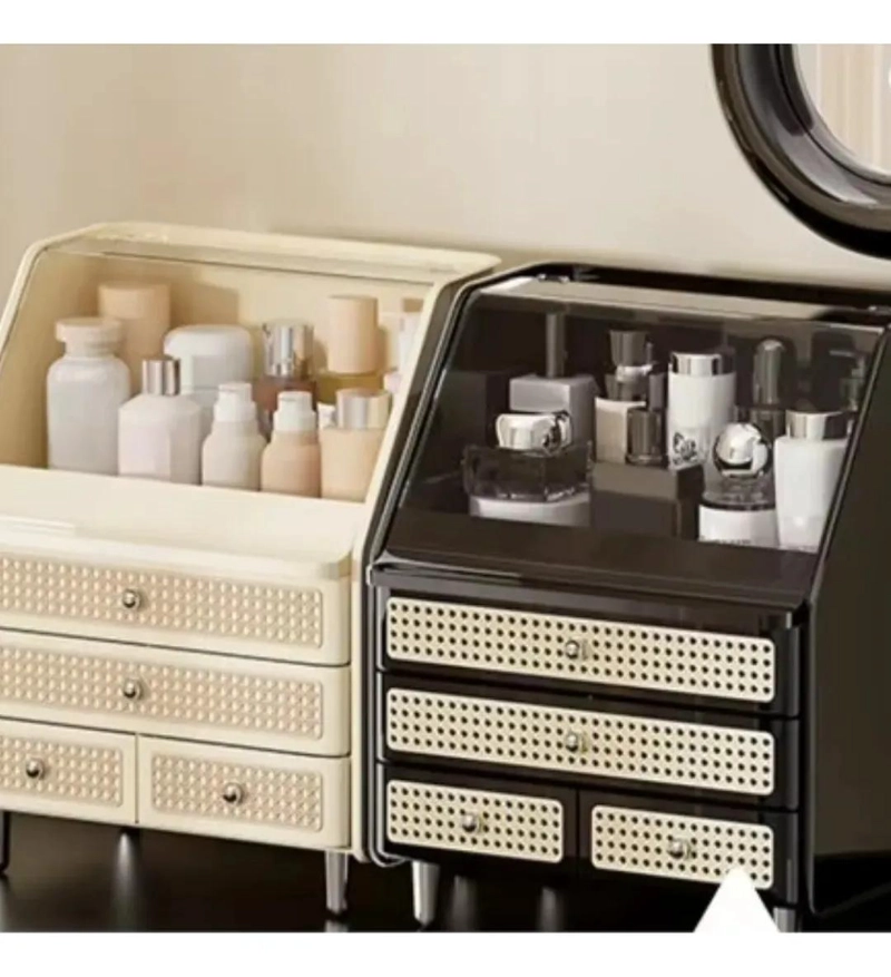 ORGANIZADOR DE MAQUILLAJE PREMIUM EN COLOR VERDE - 7