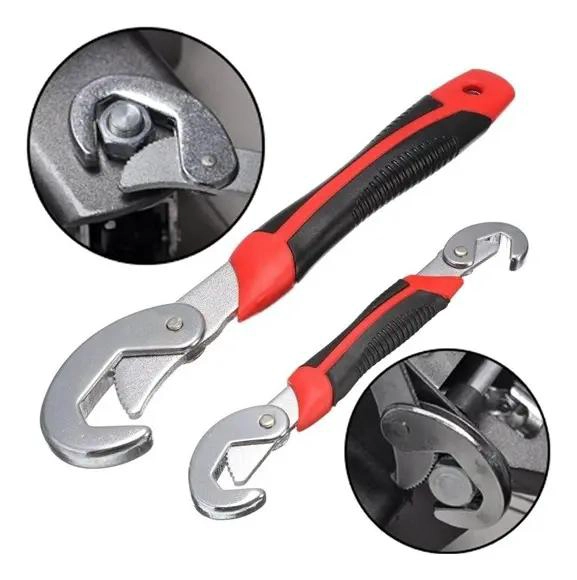 LLAVE AJUSTABLE MANUAL CON MANGO ANTIDESLIZANTE - 3