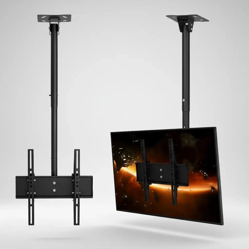 SOPORTE DE TECHO AJUSTABLE PARA TV DE 32 A 75 PULGADAS - 10