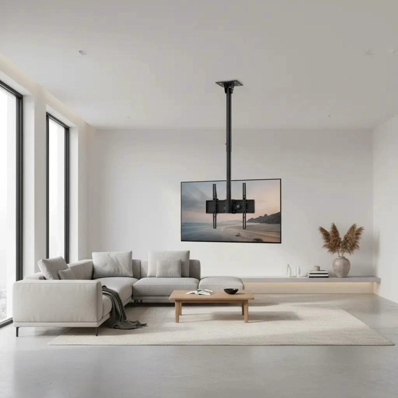 SOPORTE DE TECHO AJUSTABLE PARA TV DE 32 A 75 PULGADAS - 3
