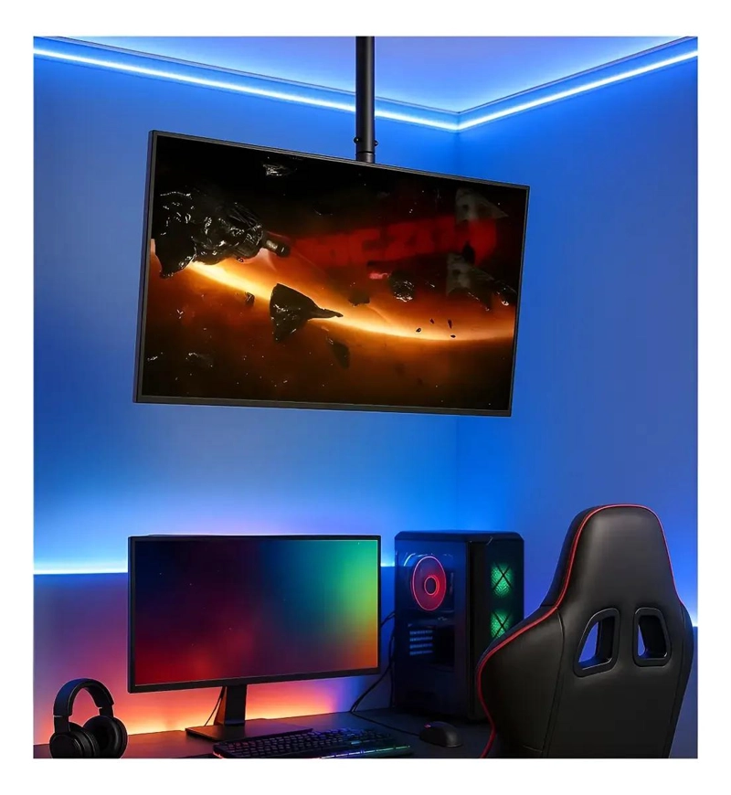 SOPORTE DE TECHO AJUSTABLE PARA TV DE 32 A 75 PULGADAS - 6