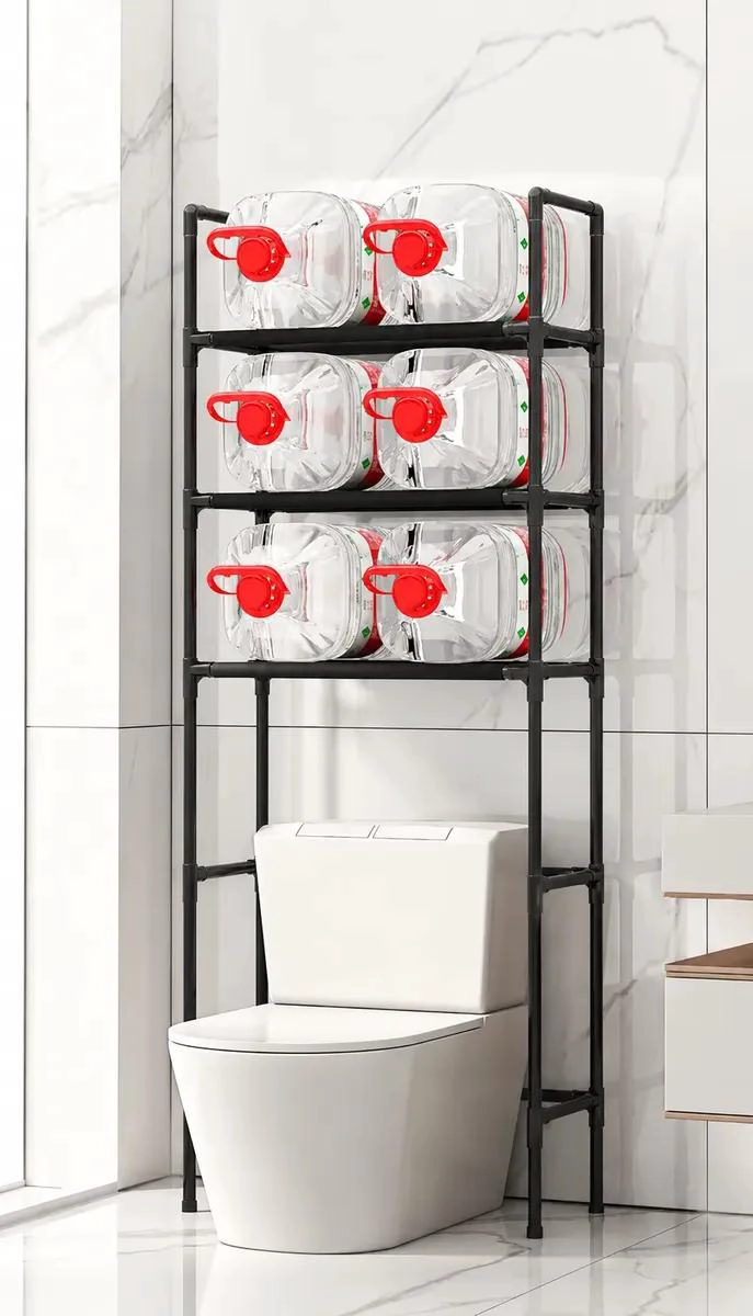 ESTANTE ORGANIZADOR DE BAÑO O LAVANDERIA DE 3 NIVELES - 4