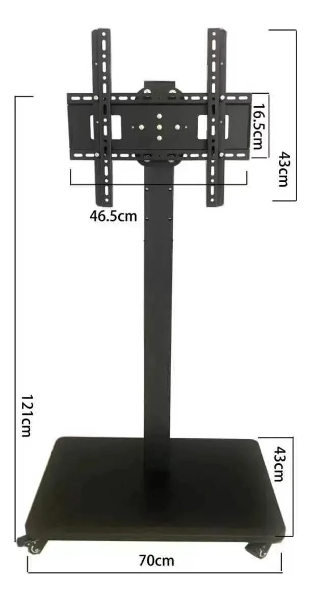 SOPORTE MOVIL PARA TELEVISORES DE 32 A 55 PULGADAS CON RUEDAS - 2