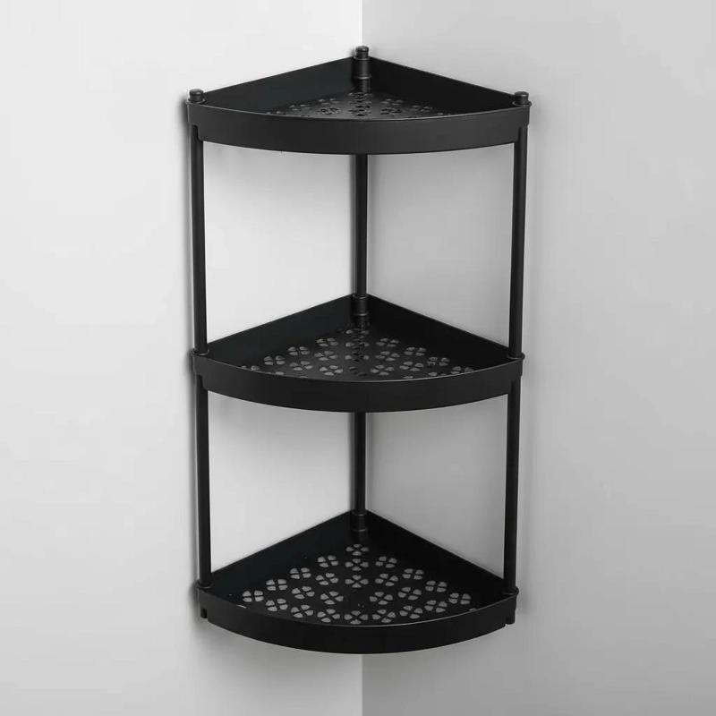 ESTANTE ORGANIZADOR ESQUINERO DE 3 NIVELES PARA BAÑO Y COCINA - 5
