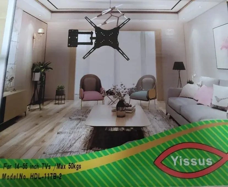 SOPORTE DE TV CON BRAZO ARTICULADO PARA PANTALLAS DE 14 A 55 PULGADAS - 9