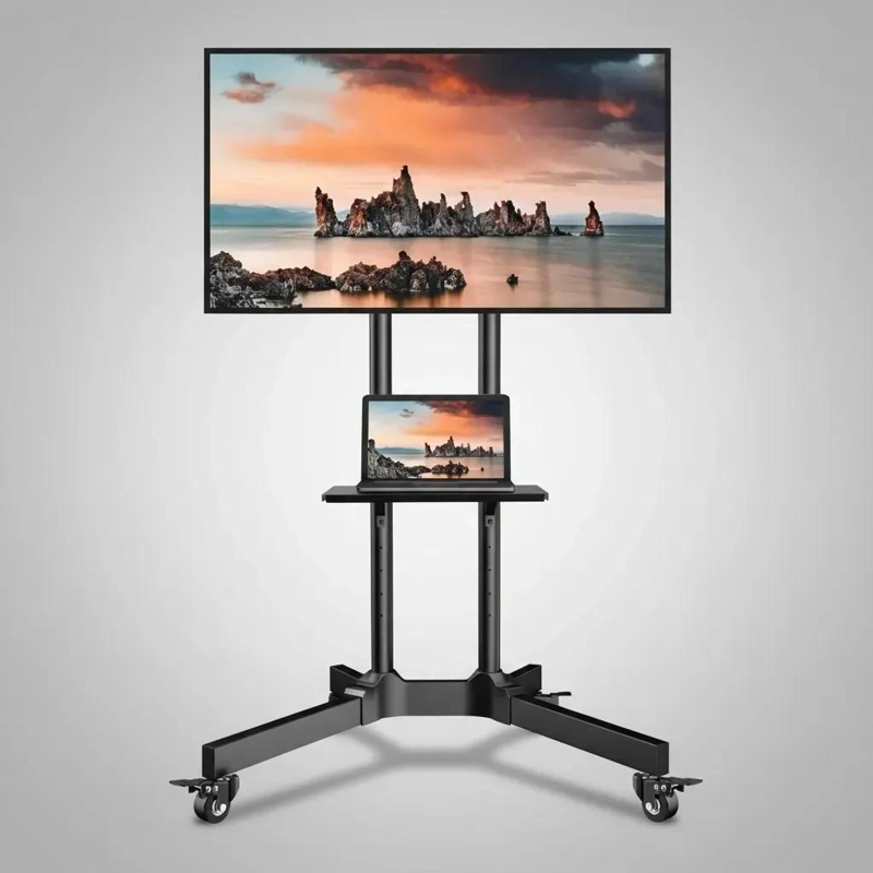 SOPORTE MOVIL PARA TV LCD Y LED DE 32 A 70 PULGADAS - 1