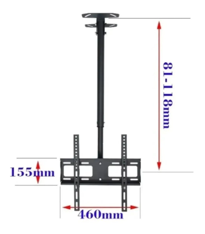 SOPORTE AJUSTABLE PARA TV DE TECHO O PARED 26-55 PULGADAS - 3