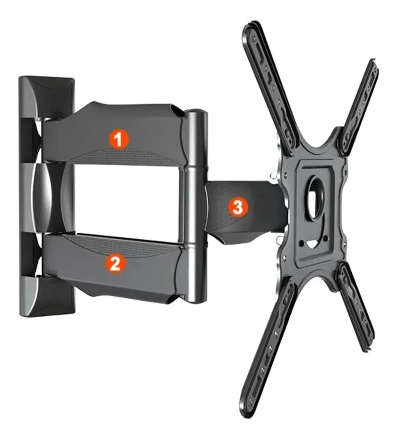 SOPORTE DE PARED PARA TELEVISOR AJUSTABLE DE 32 A 55 PULGADAS - 3