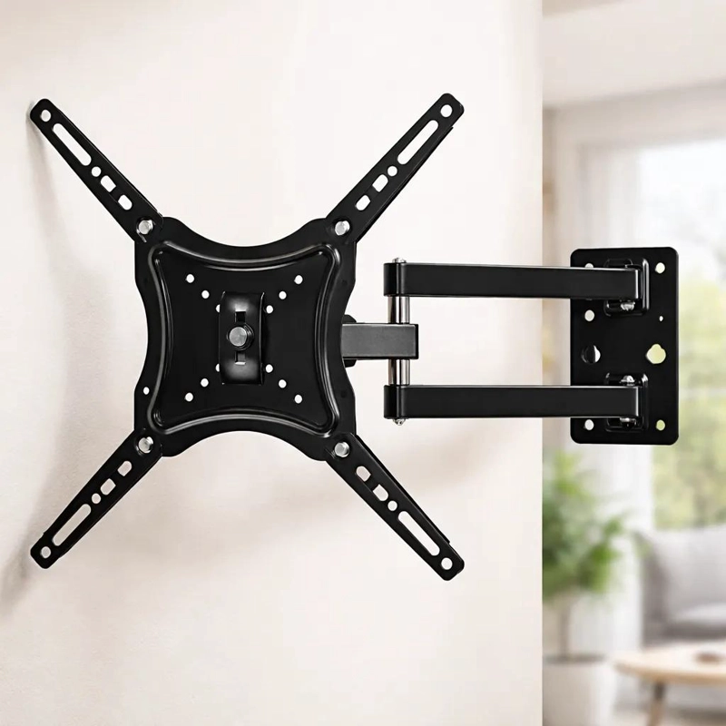 SOPORTE DE PARED PARA TV Y MONITOR DE 14 A 50 PULGADAS COLOR NEGRO - 2