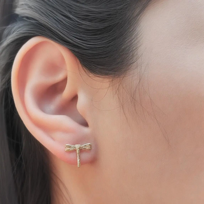 AROS DE LIBE LULA ELEGANTES ENCHAPADOS EN ORO 18K - 3