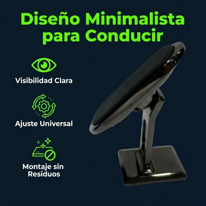 SOPORTE PARA CELULAR DE AUTO AJUSTABLE 360° - 2