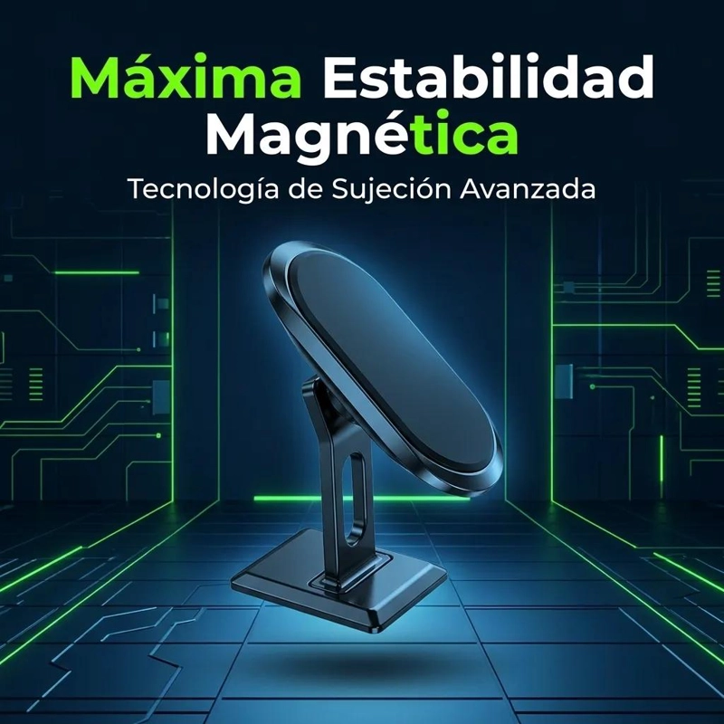 SOPORTE PARA CELULAR DE AUTO AJUSTABLE 360° - 4