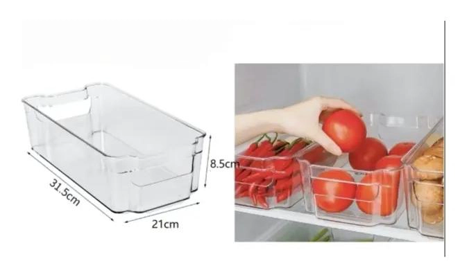 CAJA ORGANIZADORA PARA REFRIGERADOR 31.5X21X8.5 CM - 2