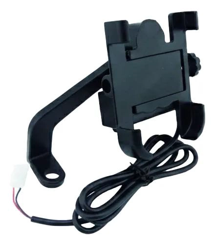 SOPORTE PARA SMARTPHONE DE MOTO CON CARGA USB 3.1 - 1
