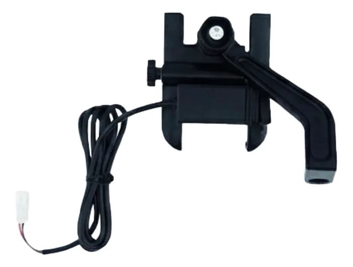 SOPORTE PARA SMARTPHONE DE MOTO CON CARGA USB 3.1 - 2