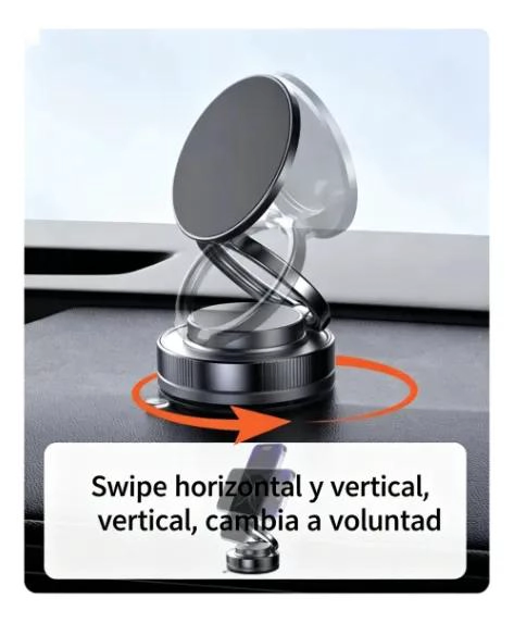 SOPORTE MOVIL UNIVERSAL PARA COCHE CON ROTACION 360° - 9