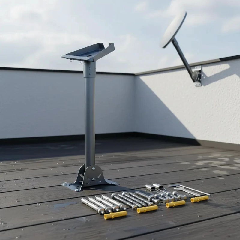 SOPORTE ESTABLE PARA ANTENA CON KIT DE INSTALACION COMPLETO - 1