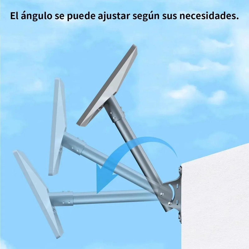 SOPORTE ESTABLE PARA ANTENA CON KIT DE INSTALACION COMPLETO - 8