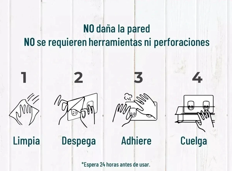 ORGANIZADOR DE DUCHA CON CANASTILLOS DE ACERO INOXIDABLE - 5
