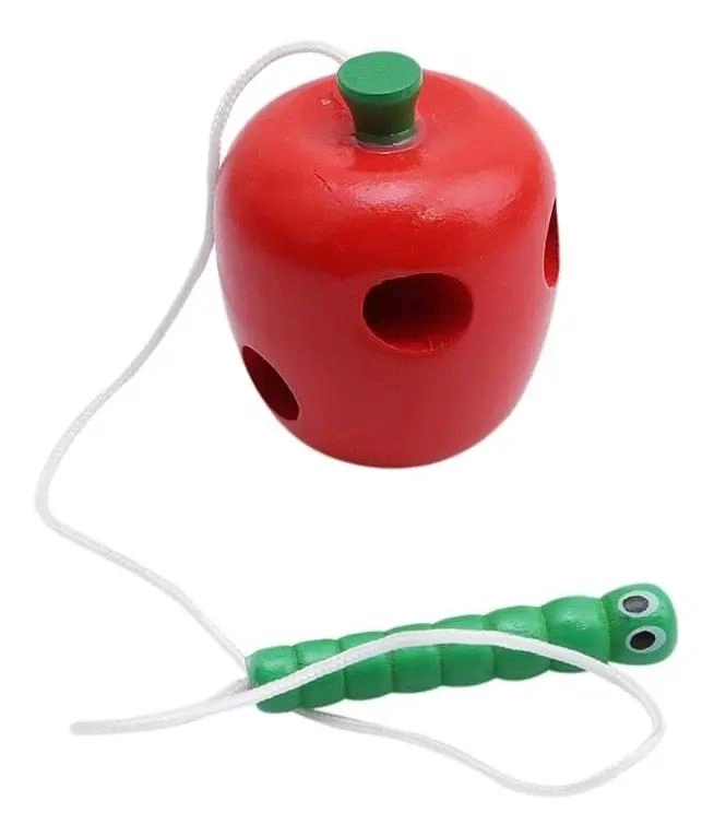 ENHEBRADOR DE MADERA DIDACTICO PARA MOTRICIDAD FINA - 5