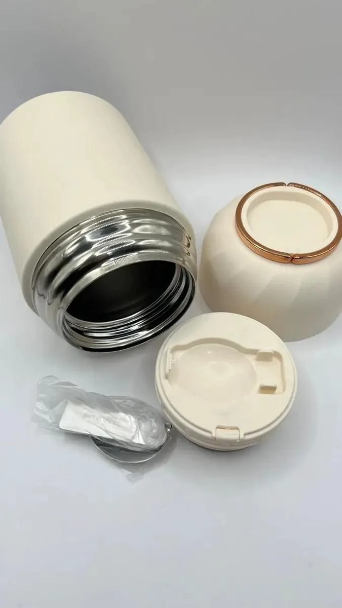 TERMO DE ACERO INOXIDABLE 850ML PARA BEBIDAS CALIENTES Y FRIAS - 2