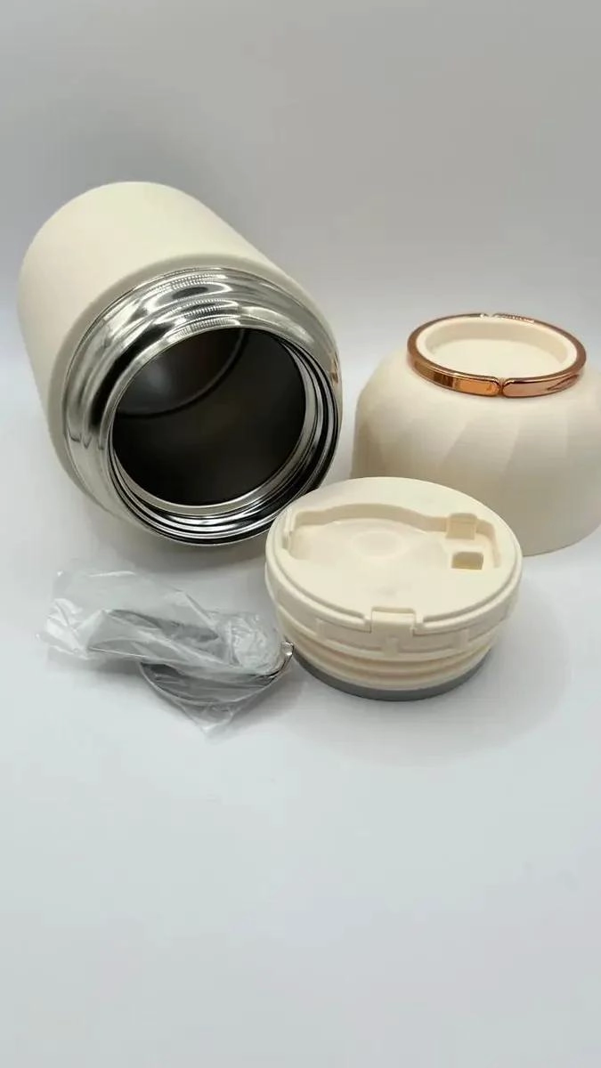 TERMO DE ACERO INOXIDABLE 850ML PARA BEBIDAS CALIENTES Y FRIAS - 4
