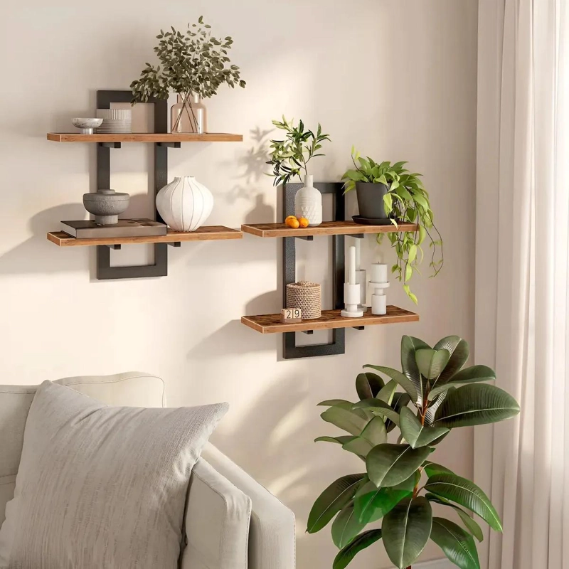 KIT DE REPISAS FLOTANTES PARA ORGANIZAR ESPACIOS EN BAÑO - 2
