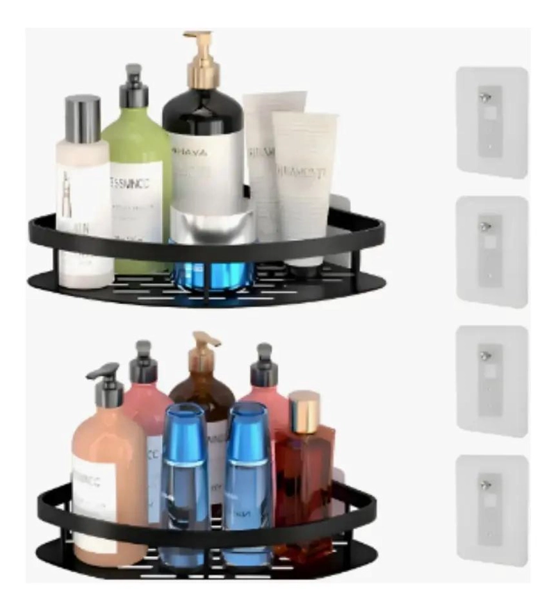 SET DE 2 ORGANIZADORES ESQUINERO PARA DUCHA Y BAÑO - 1