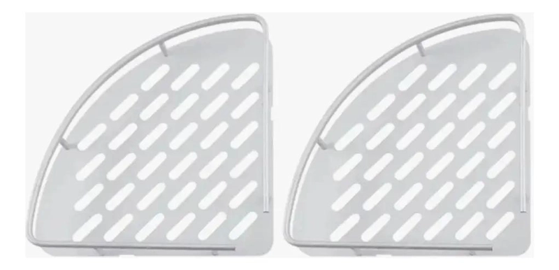 SET DE 2 ORGANIZADORES ESQUINERO PARA DUCHA Y BAÑO - 7