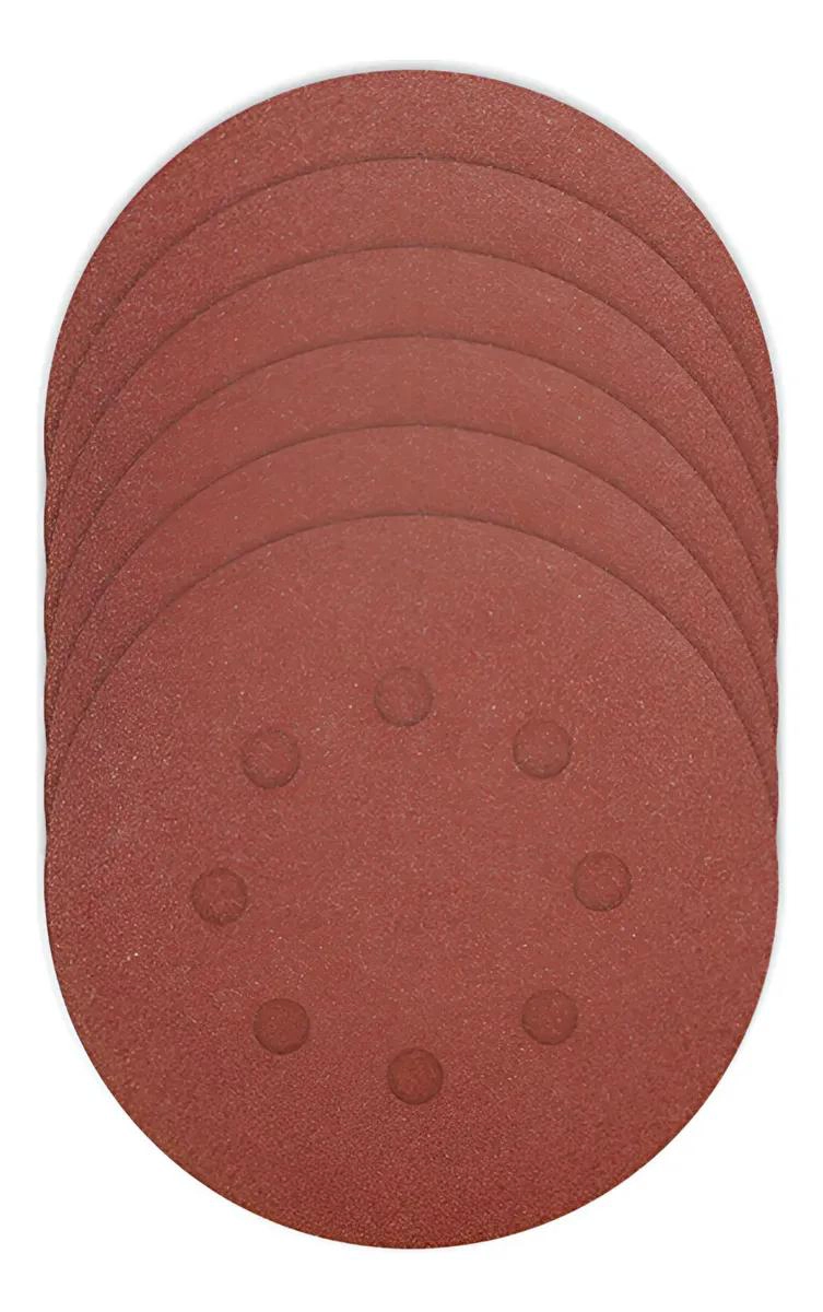 DISCO LIJA VELCRO 125MM GRANO VARIADO 50 PIEZAS - 1