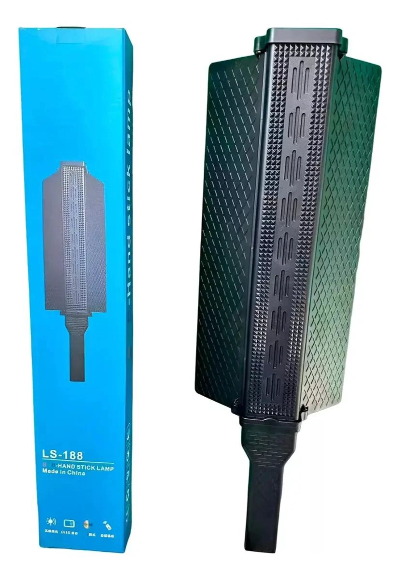 BARRA DE LUZ LED RGB PORTATIL CON CONTROL REMOTO - 4