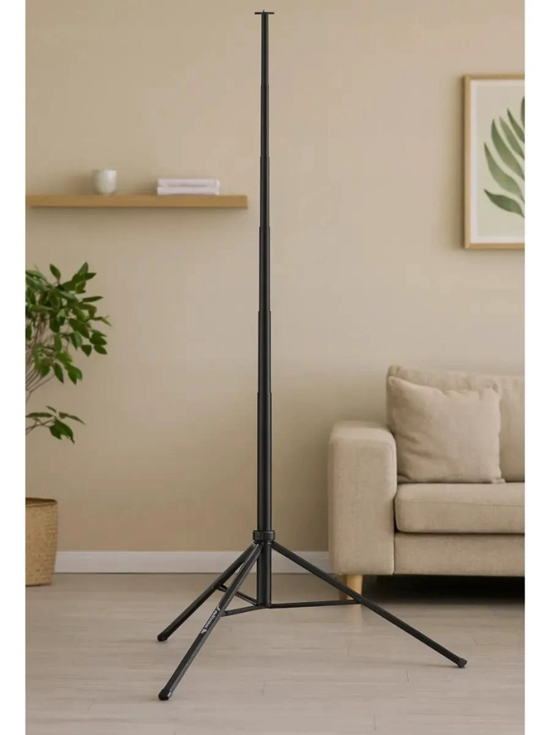 TRIPODE DE ALUMINIO AJUSTABLE PARA CAMARAS Y TELE FONOS - 8