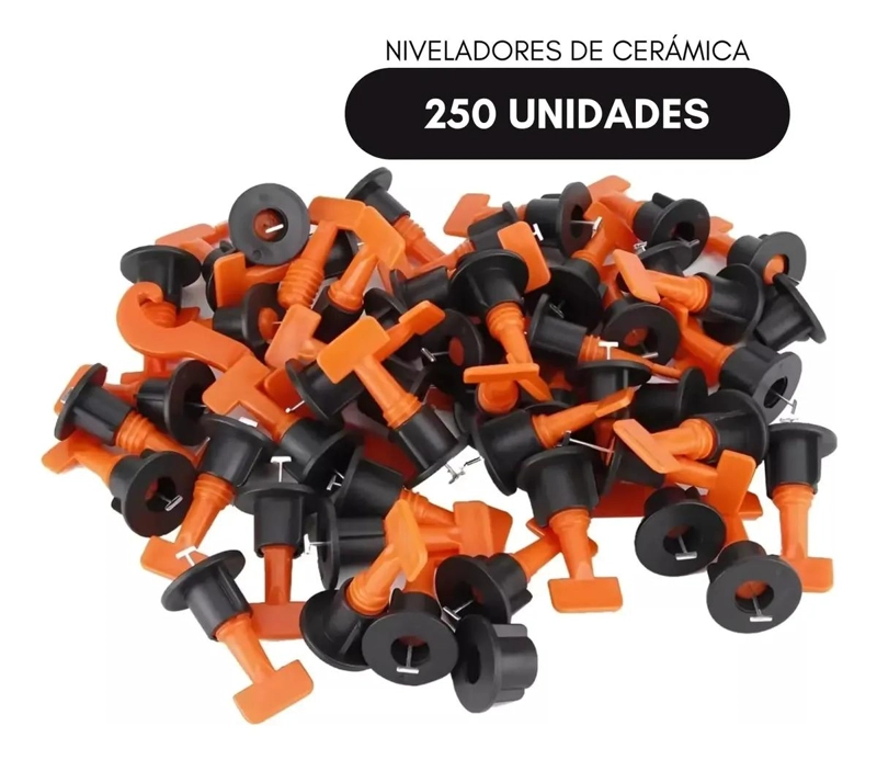 KIT NIVELADOR CERAMICA PORCELANATO REUTILIZABLE 250 UNIDADES - 2