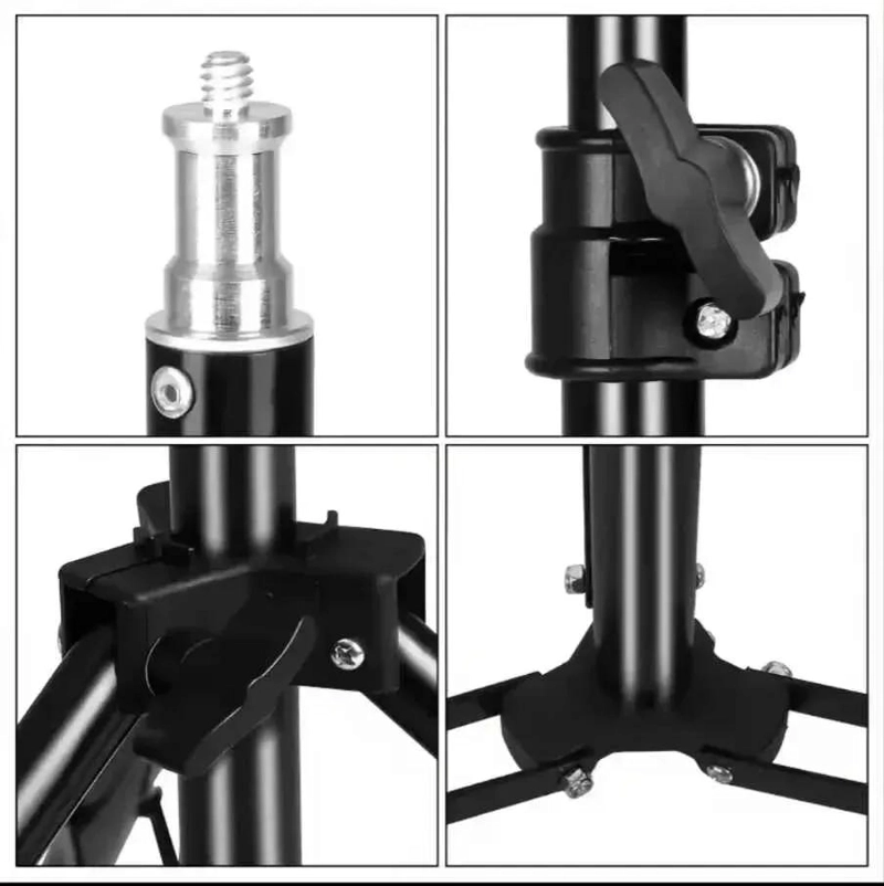 SOPORTE PROFESIONAL PARA ARO DE LUZ 2,1 METROS - 8