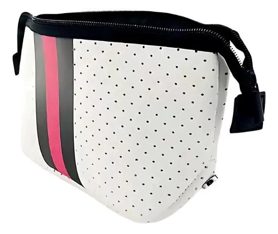 BOLSO DE MAQUILLAJE CON MULTIPLES COMPARTIMENTOS Y DISEÑO ELEGANTE - 2