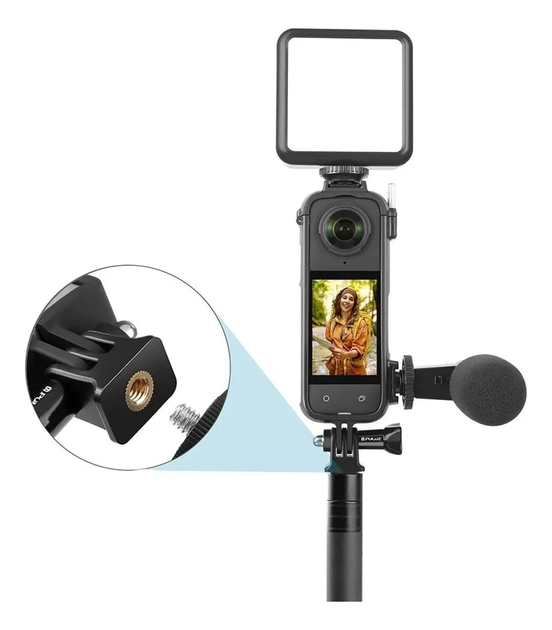 MARCO PROTECTOR AJUSTE PERFECTO PARA CAMARA INSTA360 X3 - 2