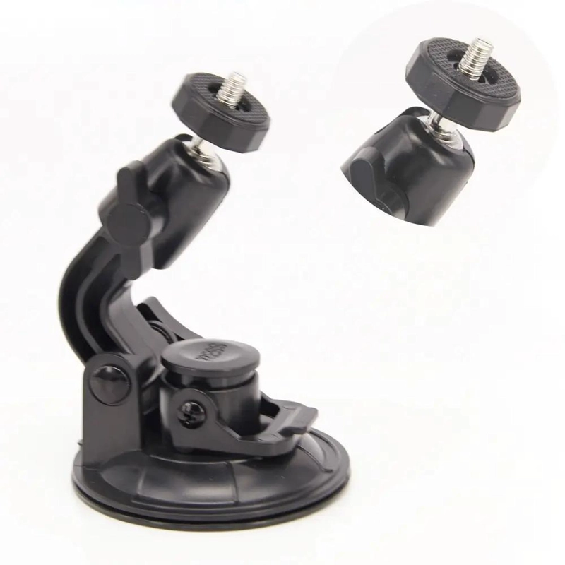 SOPORTE VENTOSA PARA CAMARAS DE ACCION CON ROTACION 360° - 1