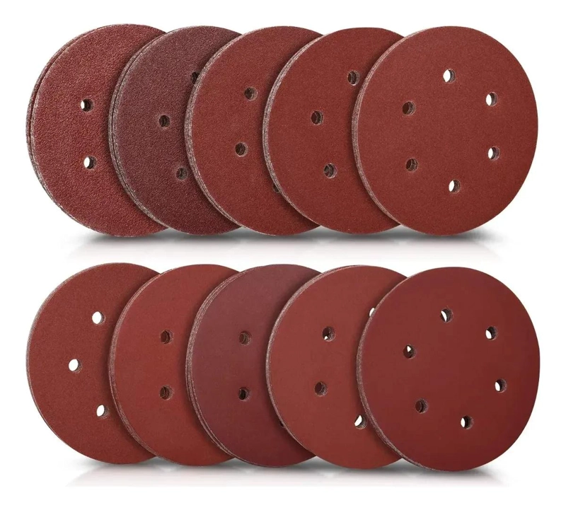 DISCO LIJA VELCRO 225MM GRANO 120 PACK DE 10 UNIDADES - 1