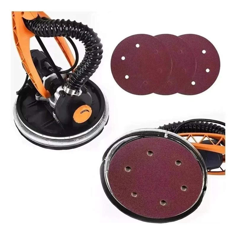 DISCO LIJA VELCRO 225MM GRANO 120 PACK DE 10 UNIDADES - 8