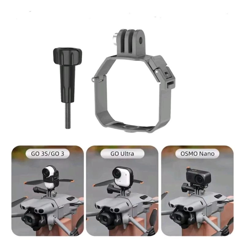 SOPORTE PARA CAMARA DE ACCION COMPATIBLE CON DRONES DJI MINI 5 PRO - 1
