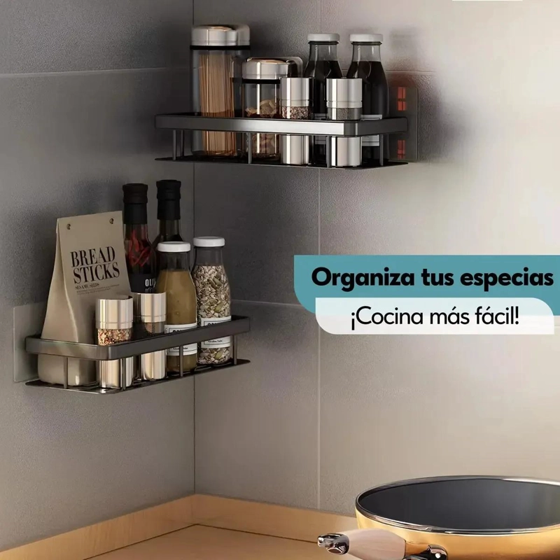 ESTANTE ORGANIZADOR DE DUCHA IMPERMEABLE Y ANTICORROSIVO - 7