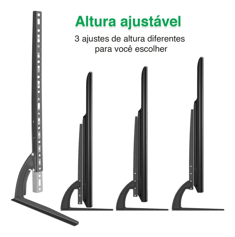 SOPORTE UNIVERSAL PARA TV DE 36 A 75 PULGADAS CON AJUSTE DE ALTURA - 6