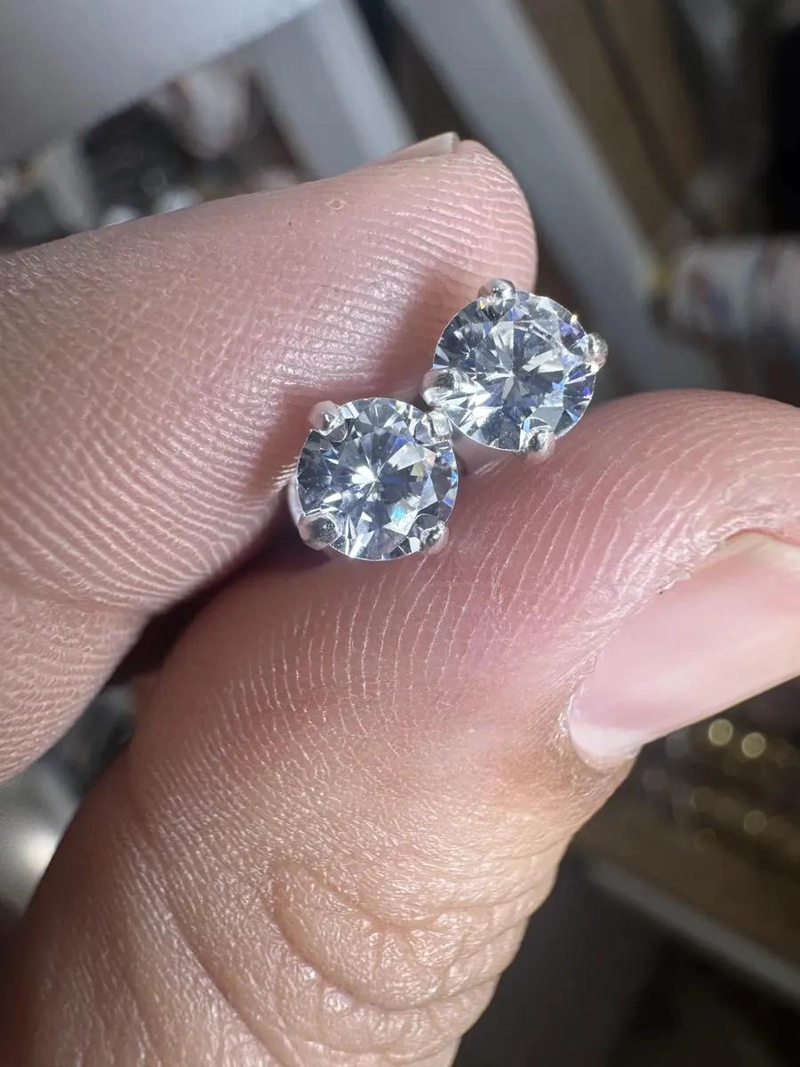 AROS DE CIRCONITA BRILLANTE EN PLATA 925 PARA TODOS - 3