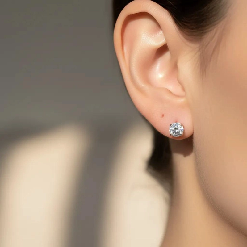 AROS DE CIRCONITA BRILLANTE EN PLATA 925 PARA TODOS - 6