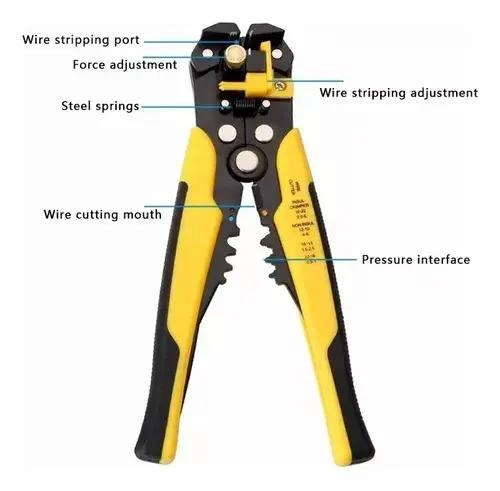 ALICATE PELACABLES AUTOMATICO MULTIFUNCIONAL PARA CORTAR Y PELAR - 2