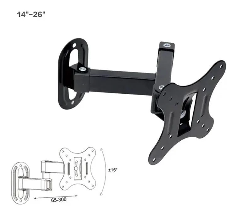 SOPORTE DE PARED MOVIL PARA TELEVISORES DE 10 A 32 PULGADAS - 4
