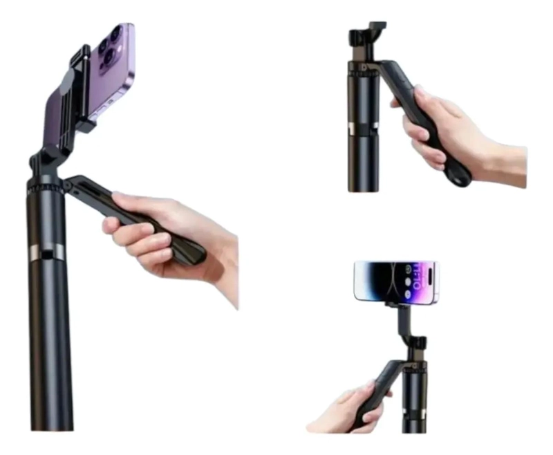 TRIPODE Y PALO SELFIE EXTENSIBLE DE 170 CM PARA TELE FONOS - 2