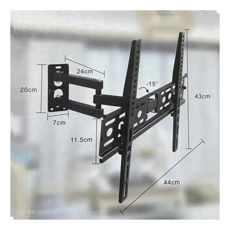 SOPORTE DE PARED PARA TV DE 26 A 55 PULGADAS CON BRAZO AJUSTABLE - 2