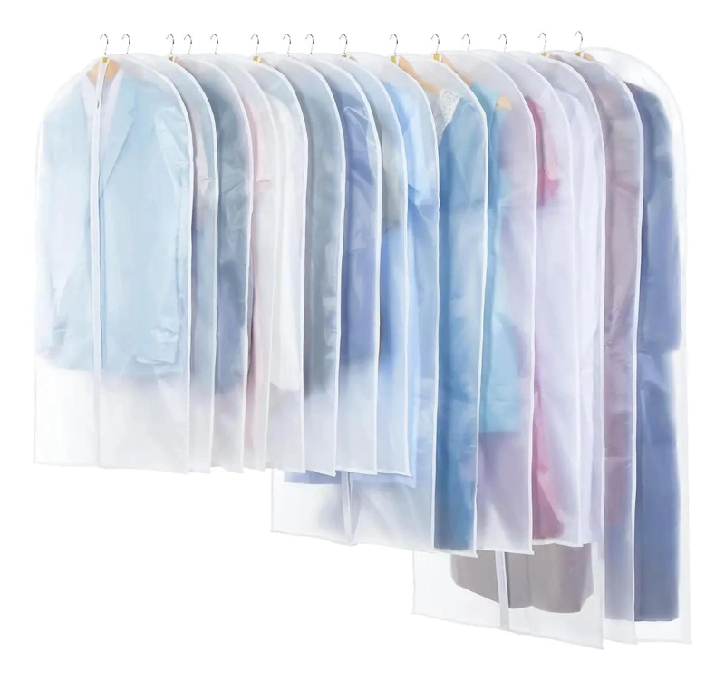 PACK DE 15 FUNDAS COLGANTES PARA ROPA Y TRAJES - 1