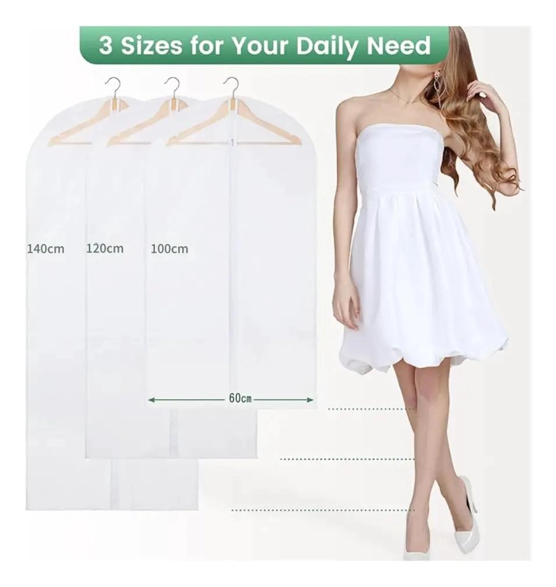 PACK DE 15 FUNDAS COLGANTES PARA ROPA Y TRAJES - 2